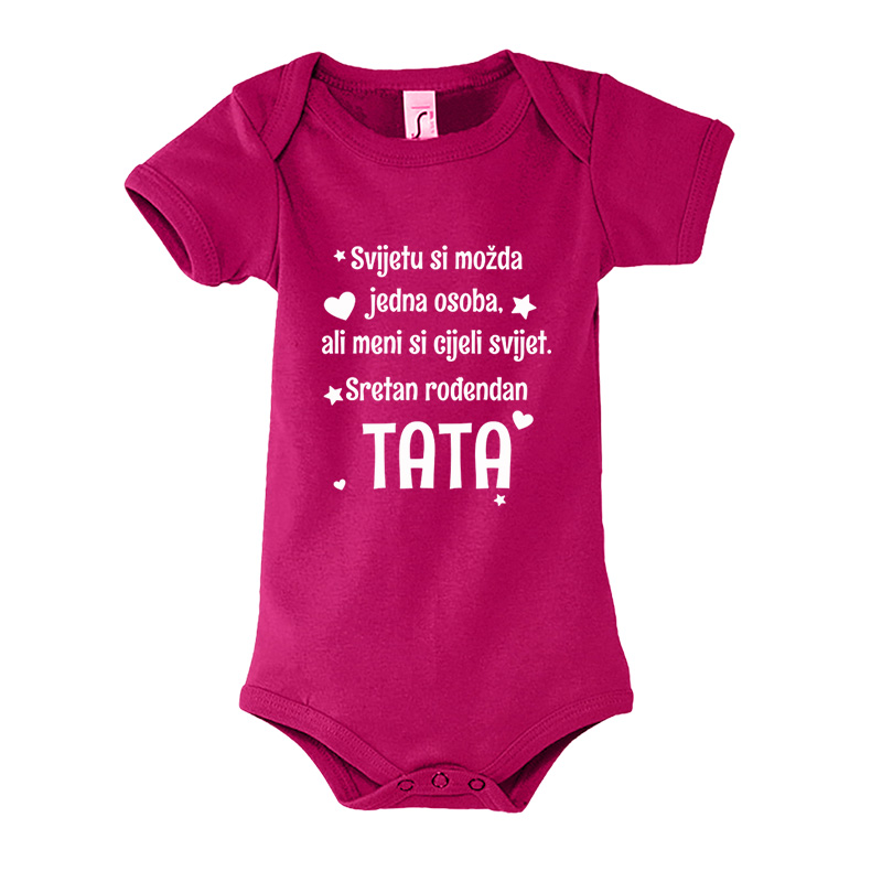 rodendan tata by (4) Svijetu Si Možda Jedna Osoba, Ali Meni Si Cijeli Svijet, Sretan Rođendan Tata - Slika 1